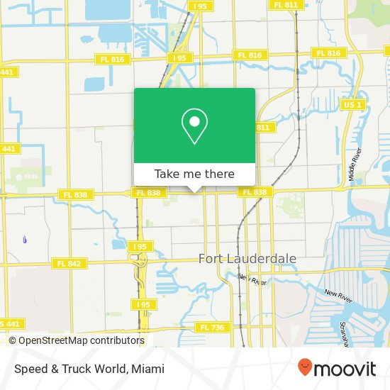 Mapa de Speed & Truck World