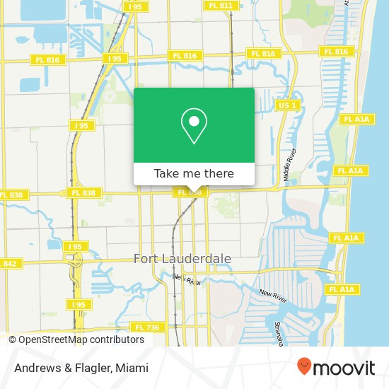 Andrews & Flagler map