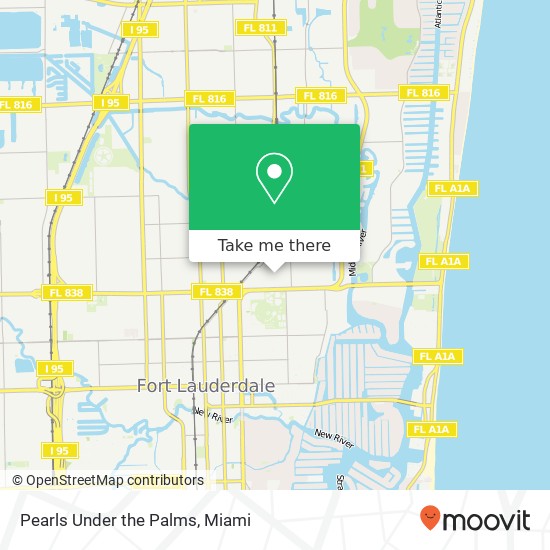 Pearls Under the Palms map