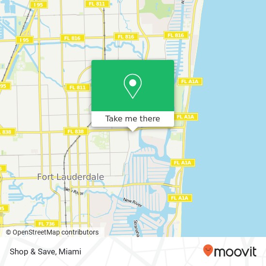 Shop & Save map