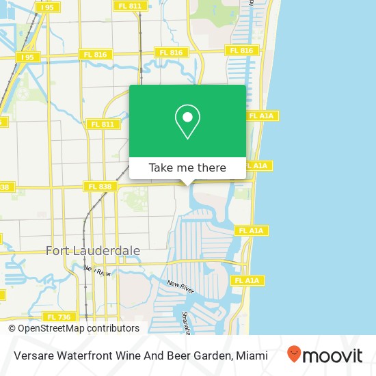 Mapa de Versare Waterfront Wine And Beer Garden