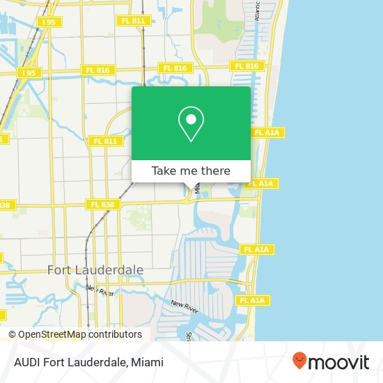 Mapa de AUDI Fort Lauderdale