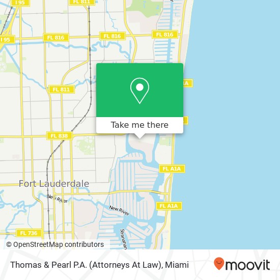 Thomas & Pearl P.A. (Attorneys At Law) map