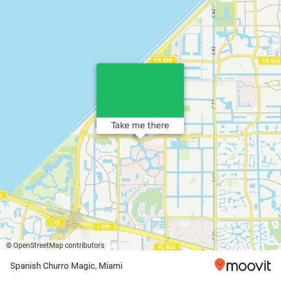 Spanish Churro Magic map