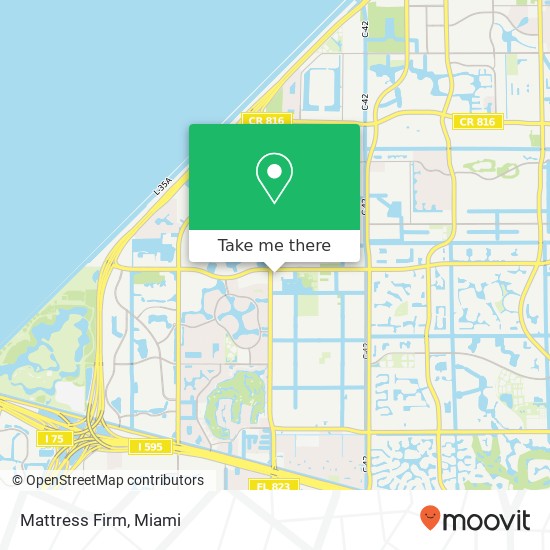 Mapa de Mattress Firm