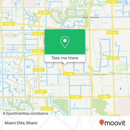 Miami Elite map