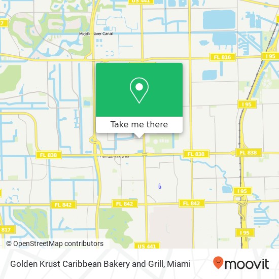 Golden Krust Caribbean Bakery and Grill map