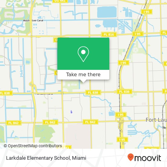 Mapa de Larkdale Elementary School