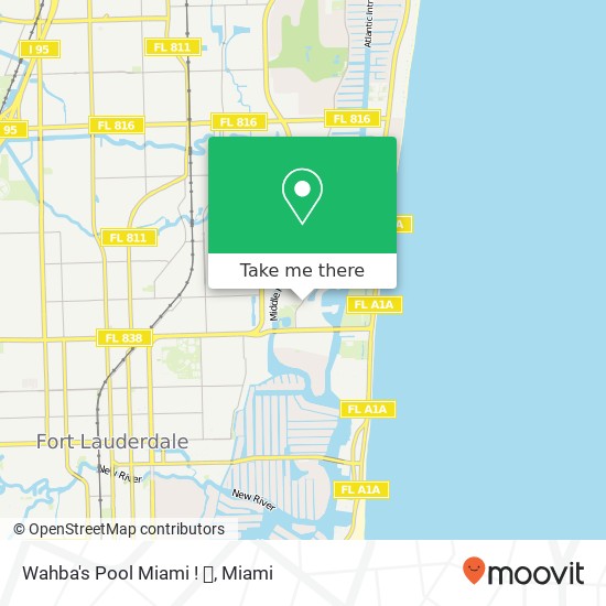 Wahba's Pool Miami ! 🌊 map