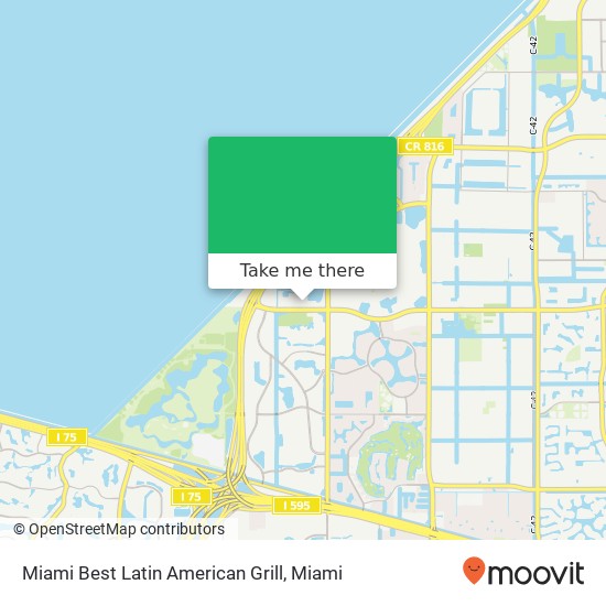 Miami Best Latin American Grill map