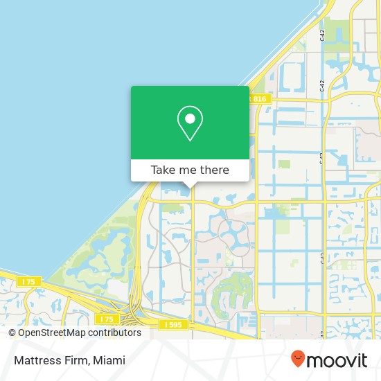 Mattress Firm map