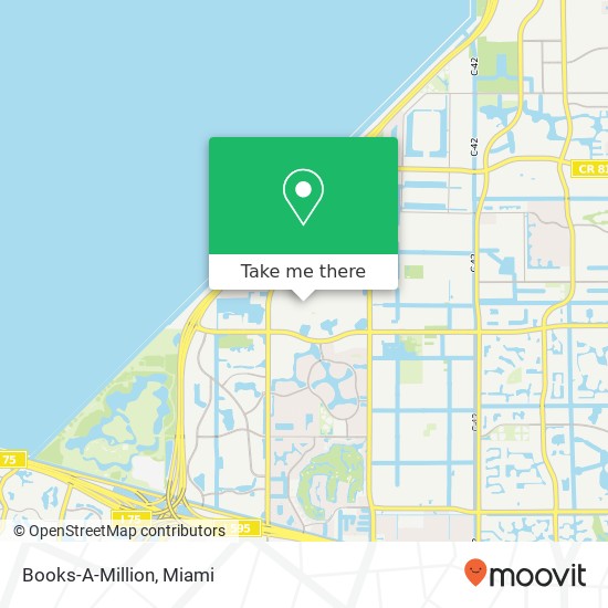 Books-A-Million map