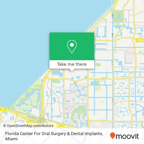 Florida Center For Oral Surgery & Dental Implants map