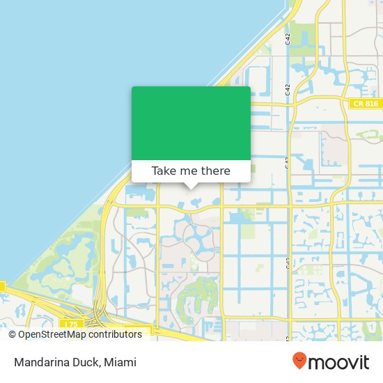 Mandarina Duck map