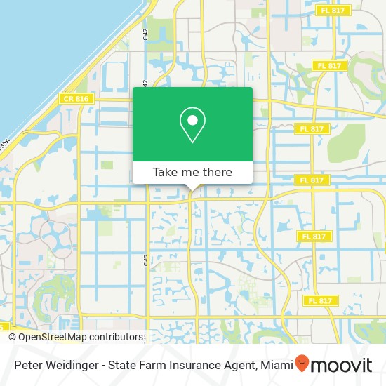 Peter Weidinger - State Farm Insurance Agent map