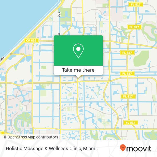 Mapa de Holistic Massage & Wellness Clinic