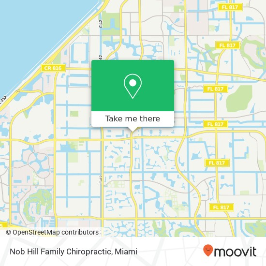 Mapa de Nob Hill Family Chiropractic