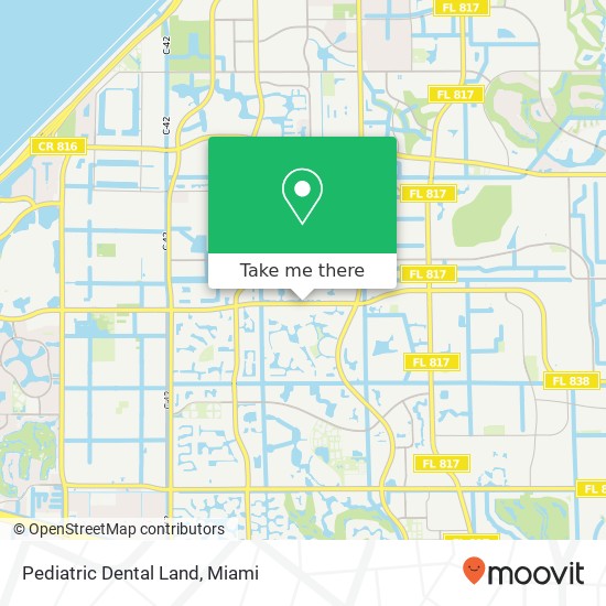 Mapa de Pediatric Dental Land