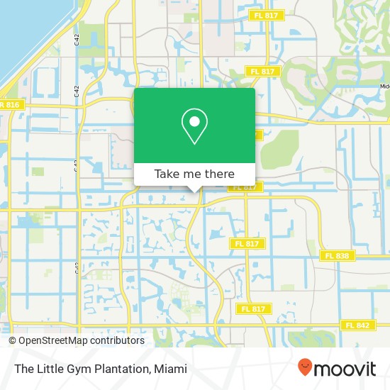 Mapa de The Little Gym Plantation