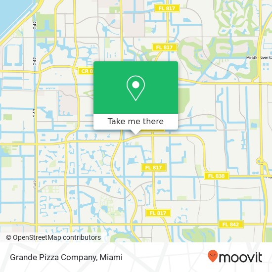 Grande Pizza Company map