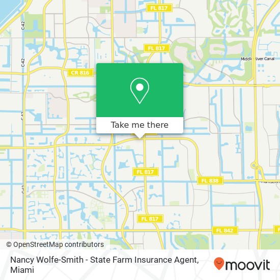 Nancy Wolfe-Smith - State Farm Insurance Agent map