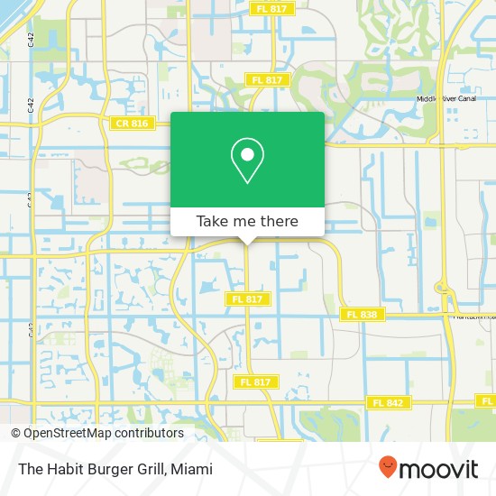 Mapa de The Habit Burger Grill