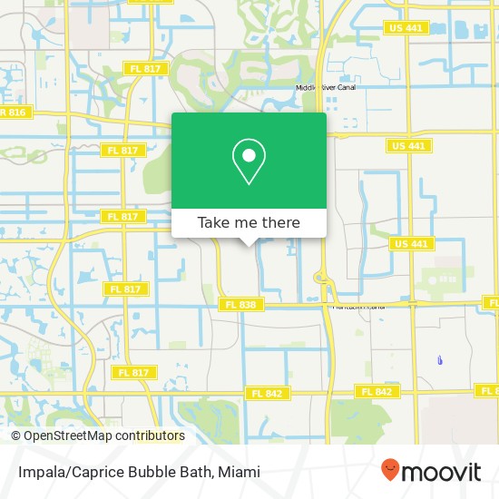 Impala/Caprice Bubble Bath map