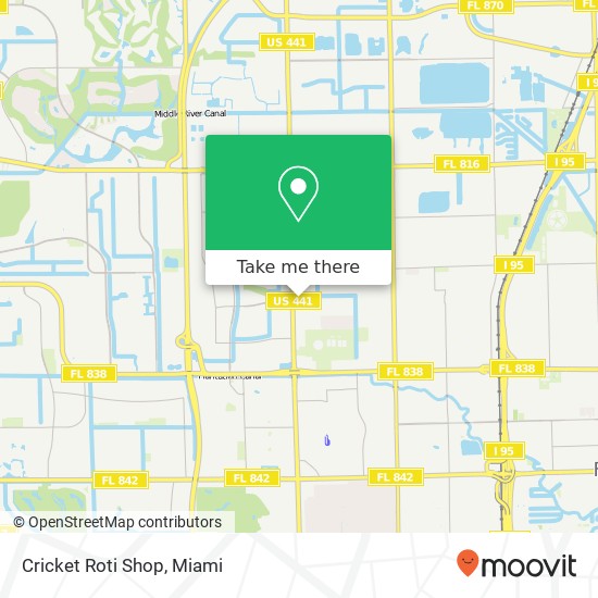 Cricket Roti Shop map
