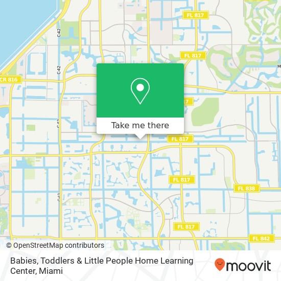 Mapa de Babies, Toddlers & Little People Home Learning Center