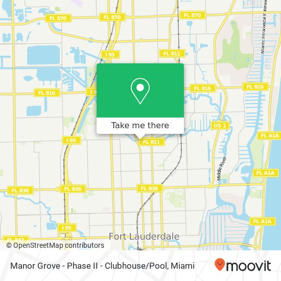 Mapa de Manor Grove - Phase II - Clubhouse / Pool