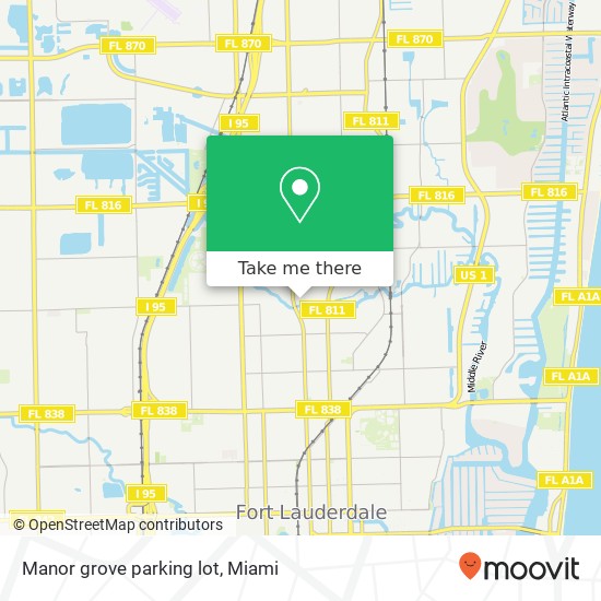 Manor grove parking lot map