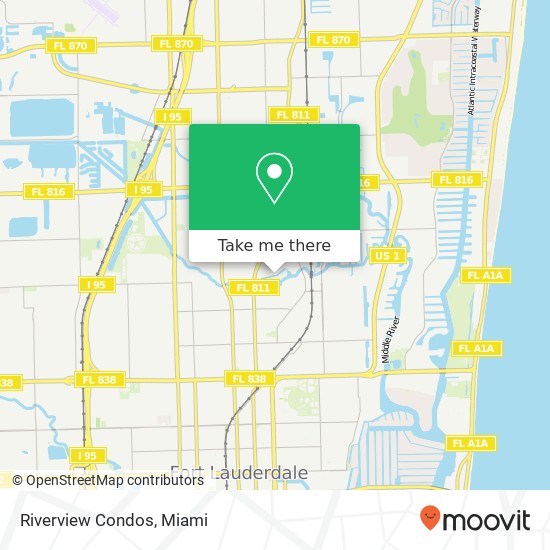 Riverview Condos map