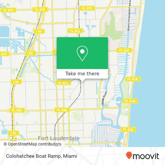 Colohatchee Boat Ramp map