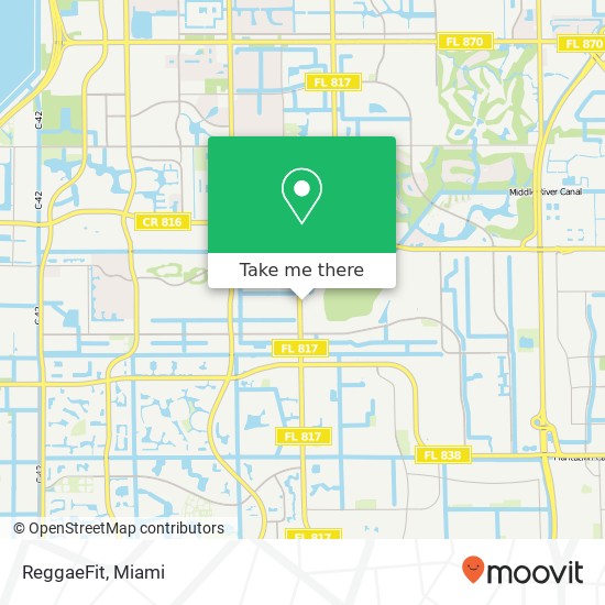ReggaeFit map
