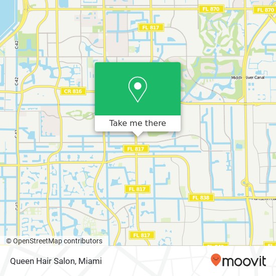 Queen Hair Salon map