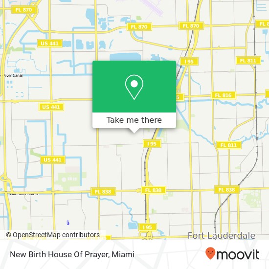 Mapa de New Birth House Of Prayer