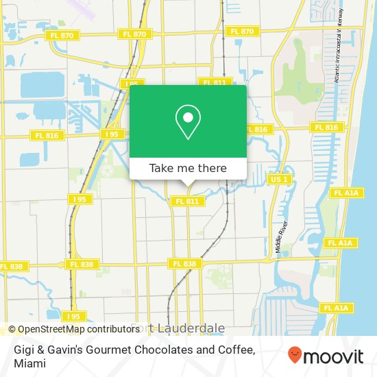Gigi & Gavin's Gourmet Chocolates and Coffee map