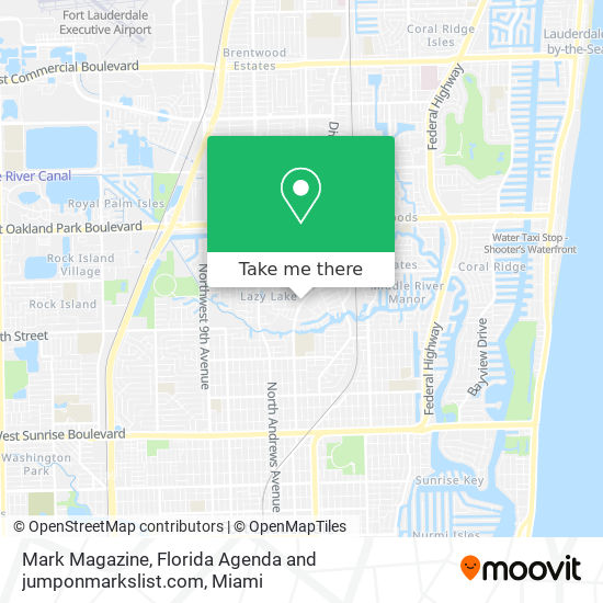 Mapa de Mark Magazine, Florida Agenda and jumponmarkslist.com