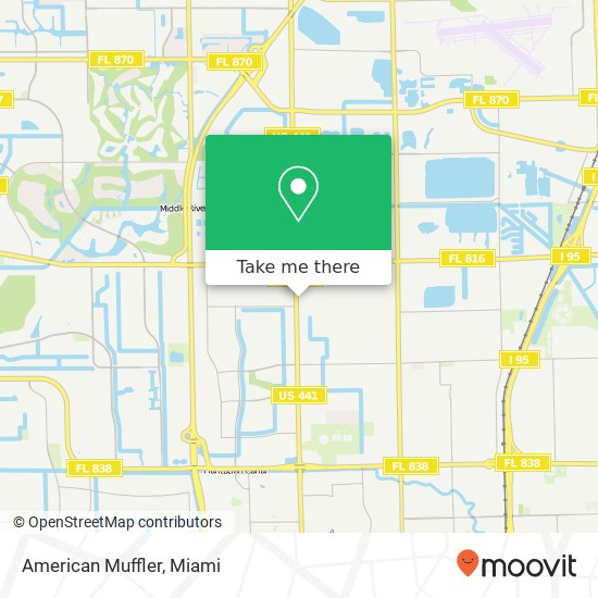American Muffler map