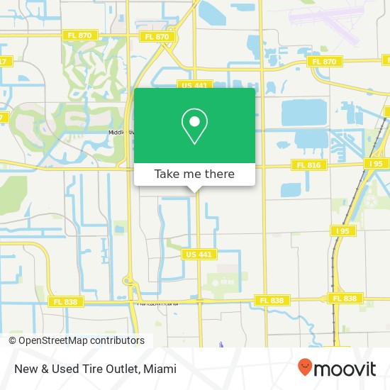 New & Used Tire Outlet map