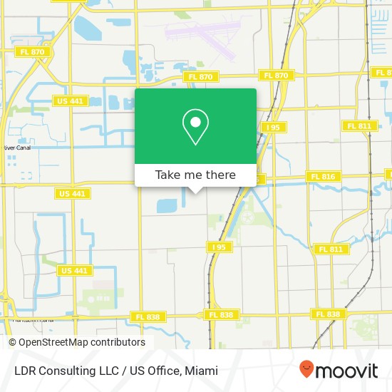 LDR Consulting LLC / US Office map