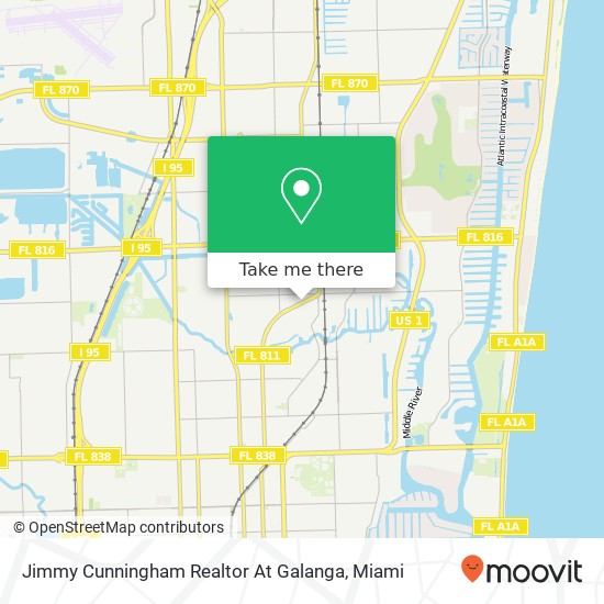 Jimmy Cunningham Realtor At Galanga map