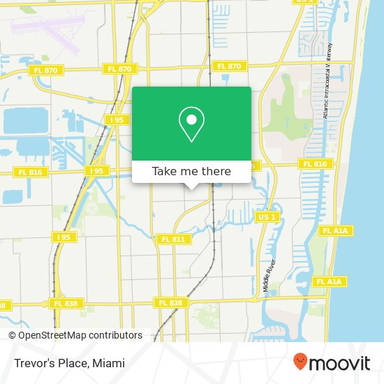 Mapa de Trevor's Place