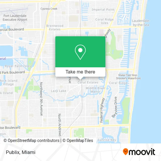 Mapa de Publix