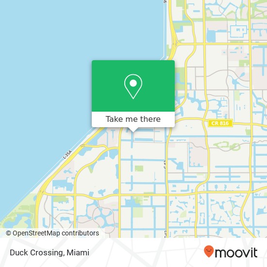 Mapa de Duck Crossing