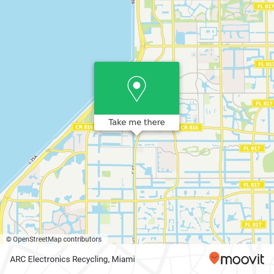 ARC Electronics Recycling map