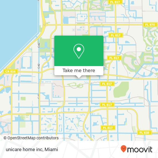 unicare home inc map