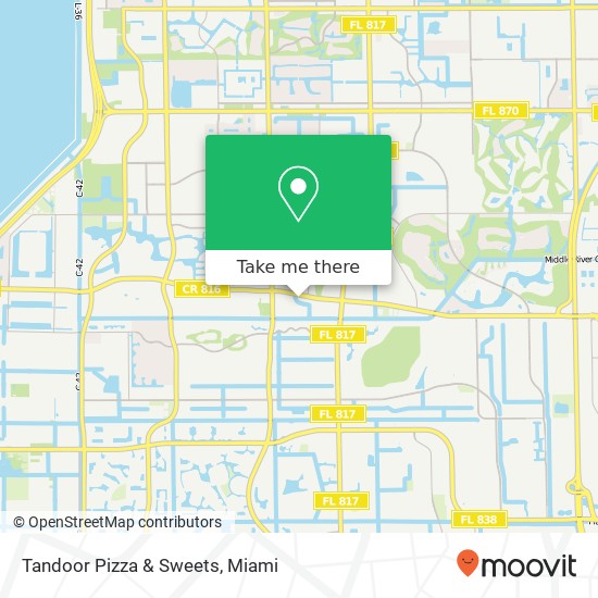 Mapa de Tandoor Pizza & Sweets