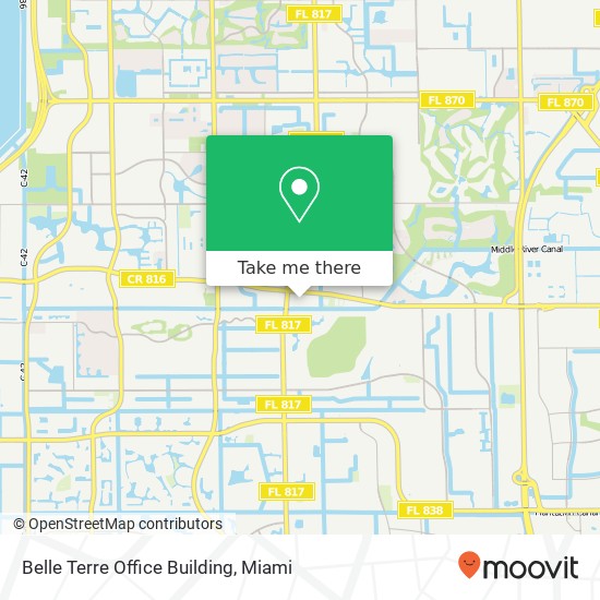 Belle Terre Office Building map