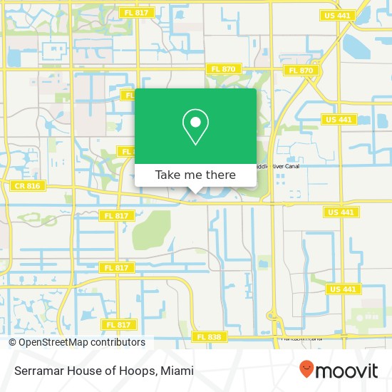 Serramar House of Hoops map